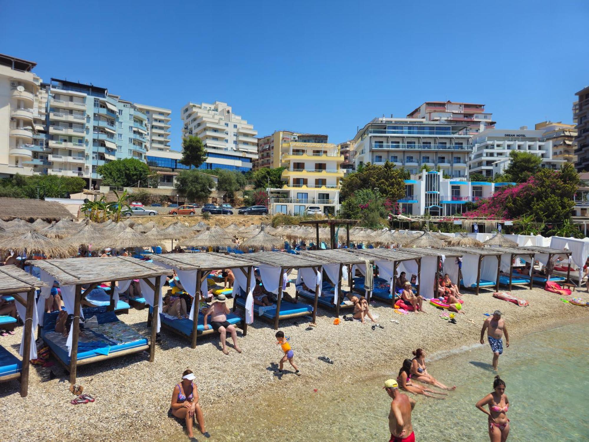 Ardit Seaside Rooms Sarandë Exterior foto